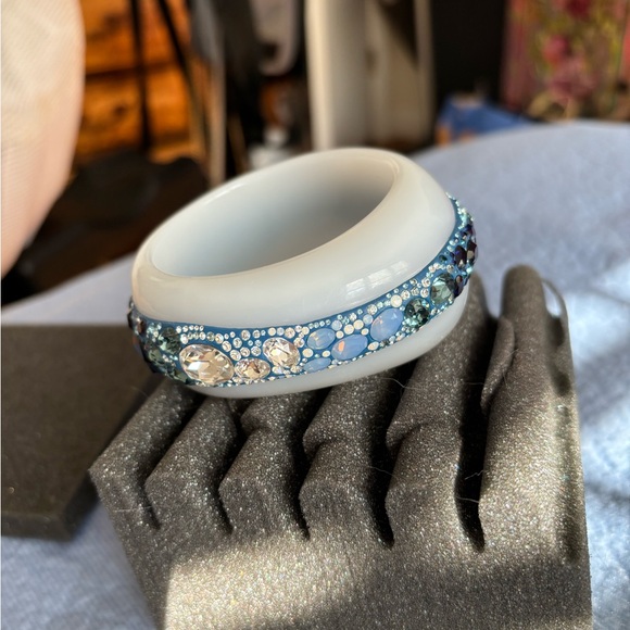 Swarovski Crystal Resin Bangle - Picture 7 of 10
